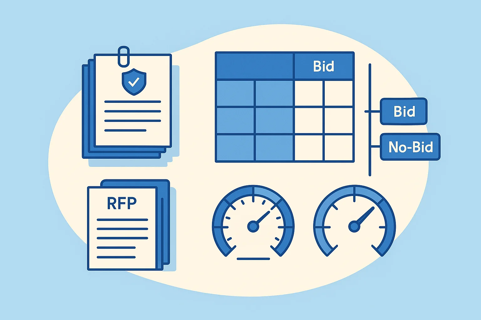 bid no bid decision framework regulated rfps